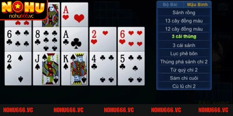 Cách chơi mậu binh chi tiết 